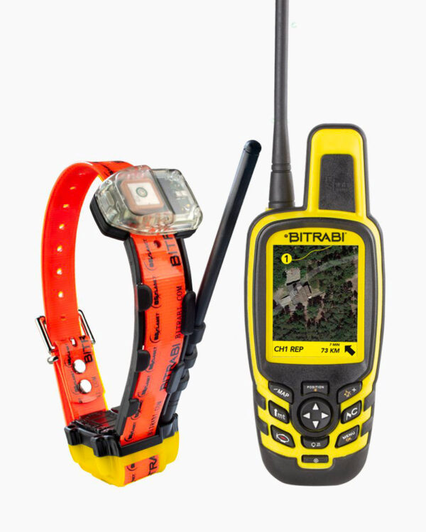 Kit MITO 5100 collare satellitare per cani da caccia + BS PLANET 3000 OPENMAP UNICO localizzatore satellitare per cani da caccia