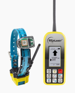 Kit MITO 5300 collare satellitare e GSM per cani da caccia + localizzatore satellitare GPS per cani da caccia BS PLANET 103 LEGEND