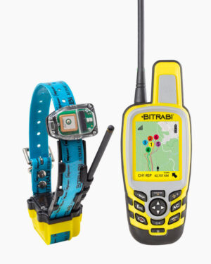 Kit MITO 5300 collare satellitare GPS e GSM per cani da caccia + BS PLANET 3000 EVOMAP PLUS&STRONG