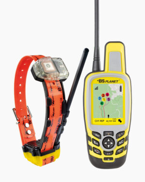 Kit MITO 5100 collare satellitare per cani da caccia + BS PLANET 3000 EVOMAP PLUS&STRONG localizzatore satellitare GPS per cani da caccia