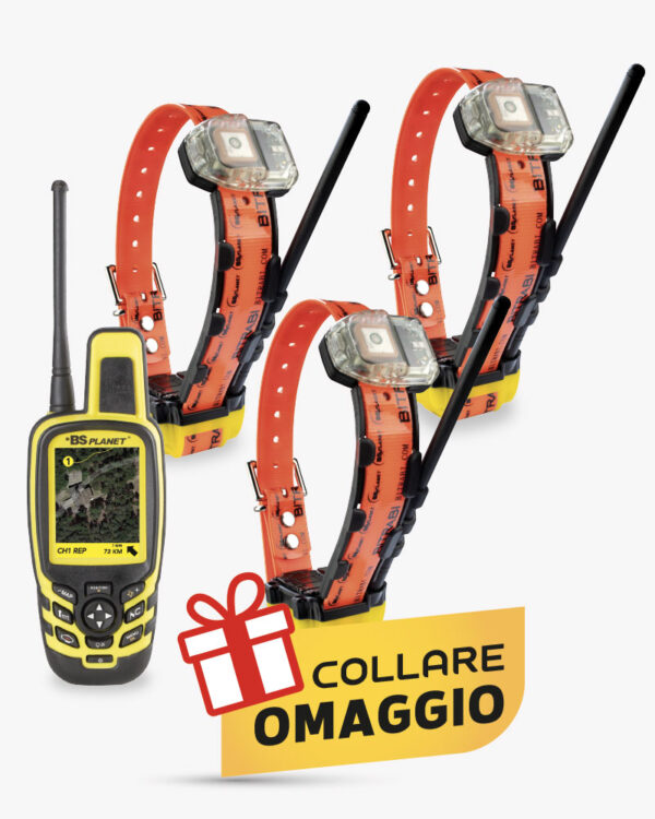 Kit 3 collari MITO 5100 + BS PLANET 3000 OPENMAP UNICO