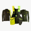 Pacchetto zaino trisacca gilet da caccia TRIO PRO + maglia secondo strato SPRING FOREST + intimo tecnico termico WINTER URSUS