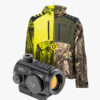 Pacchetto punto rosso per carabina STIG ASKA + Giacca softshell TIGER