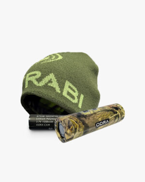 ODRA CAM PRO + batteria supplementare + berretto