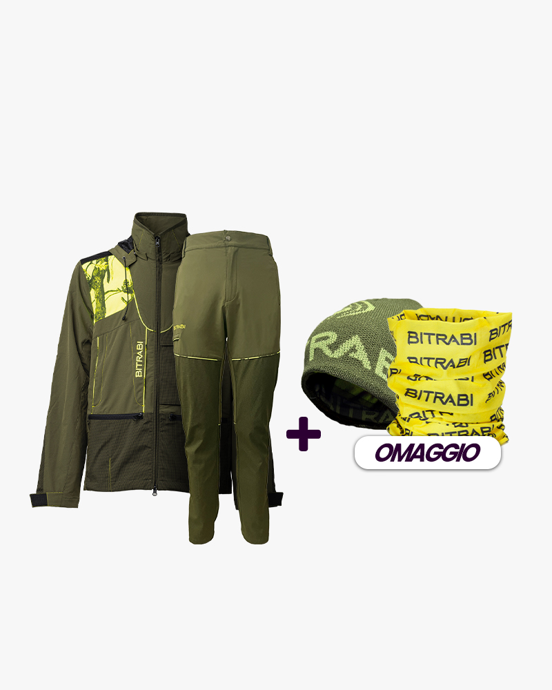 Completo JAGUAR + scaldacollo + berretto omaggio