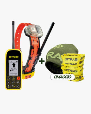 Kit MITO 5100 PRO collare satellitare GPS per cani da caccia + BS PLANET 103 LEGEND localizzatore satellitare GPS per cani da caccia + scaldacollo + berretto omaggio