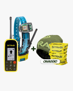Kit MITO 5300 PRO collare satellitare e GSM per cani da caccia + localizzatore satellitare GPS per cani da caccia BS PLANET 103 LEGEND + scaldacollo + berretto omaggio
