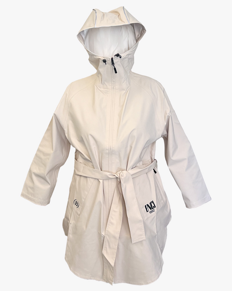 Parka Impermeabile Donna Beige - immagine 3