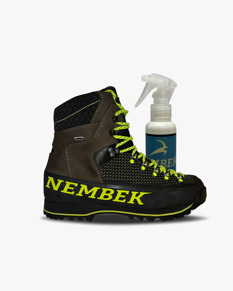 Scarponi da caccia NEMBEK NBK400L RAPTOR + Spray impermeabilizzante